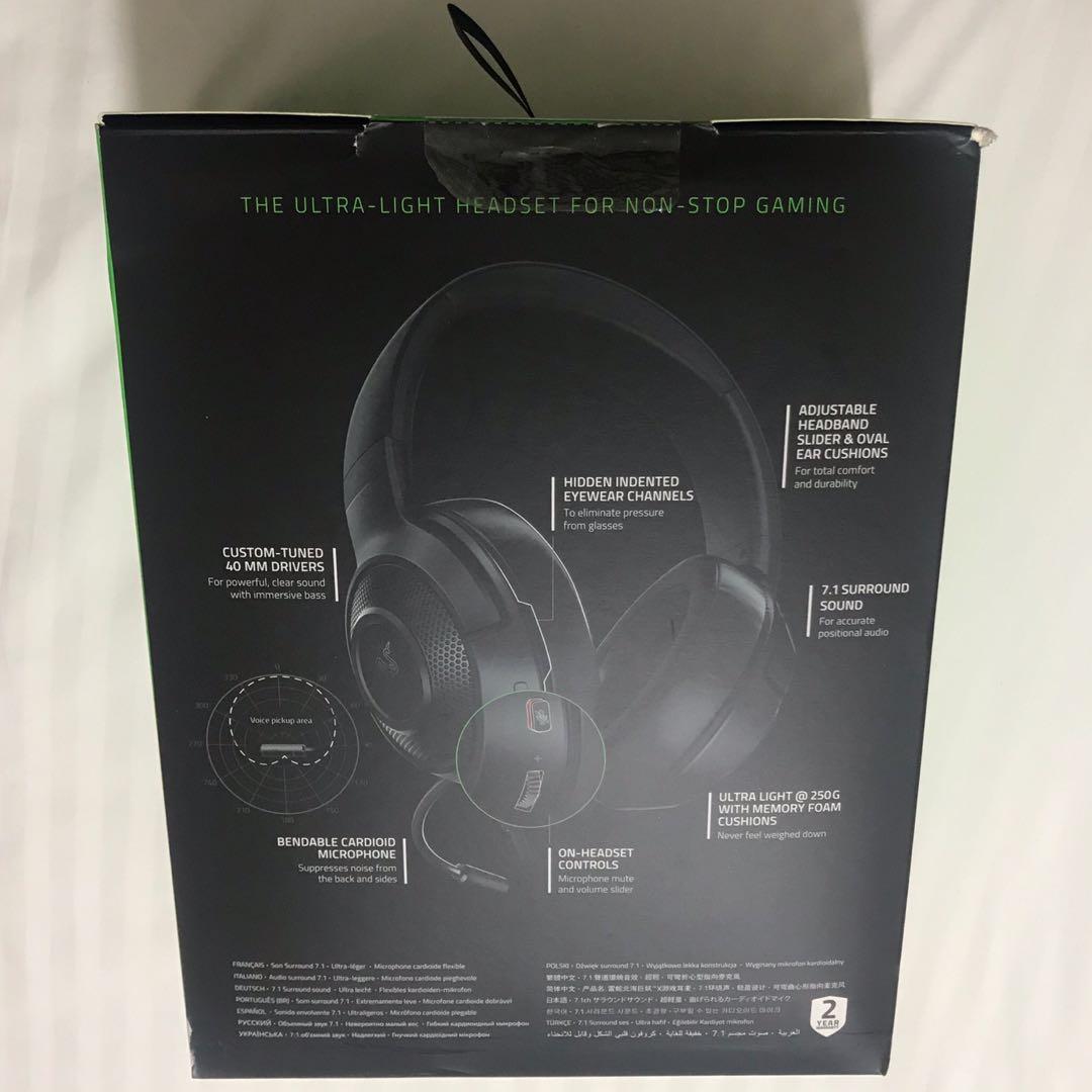 Razer Kraken X Multifunction Wired Gaming Headset RZ0402890100R3M1