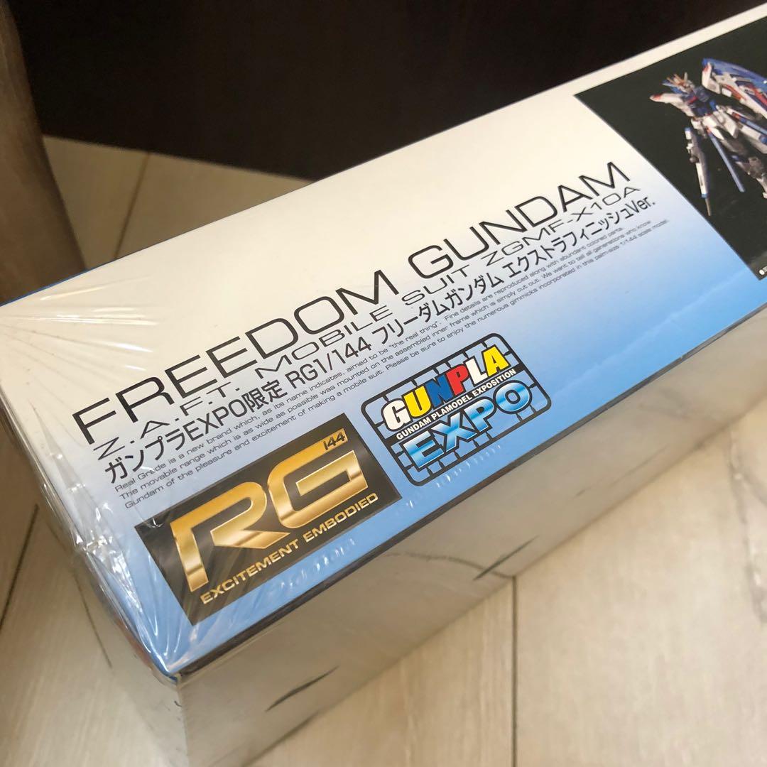 [EXPO] RG 1/144 FREEDOM GUNDAM (METALLIC FINISH), Hobbies & Toys, Toys ...