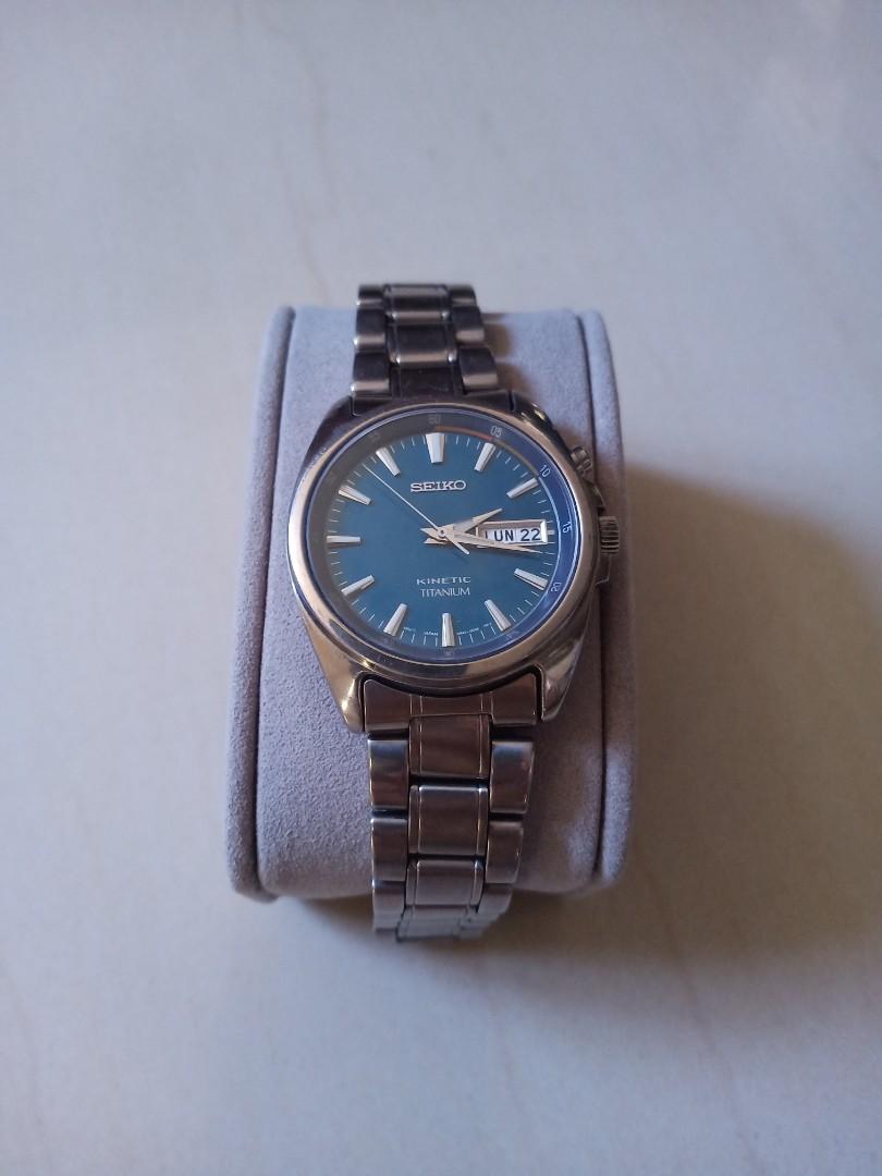 Seiko kinetic titanium Men s Fashion Watches Accessories