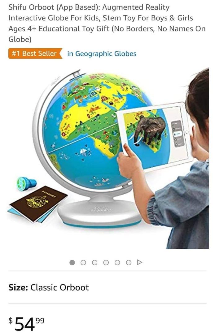 globe interactive toy