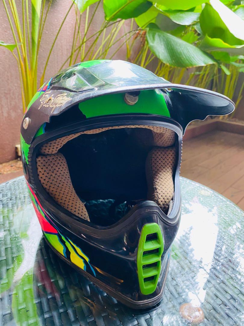 classic motocross helmet