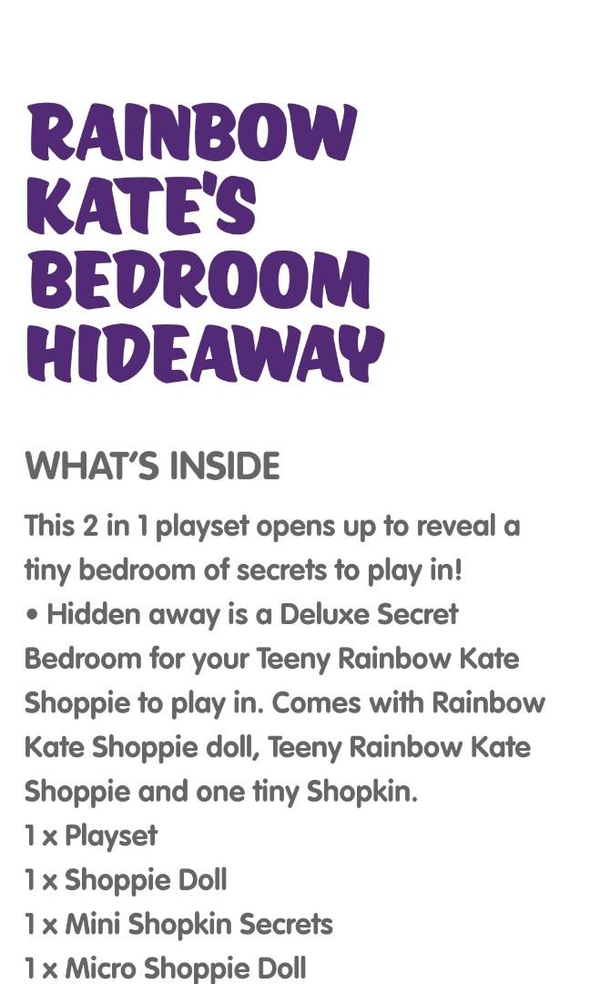 rainbow kate bedroom