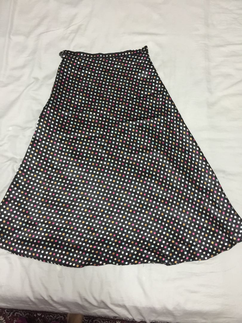 long floral skirt 9mm