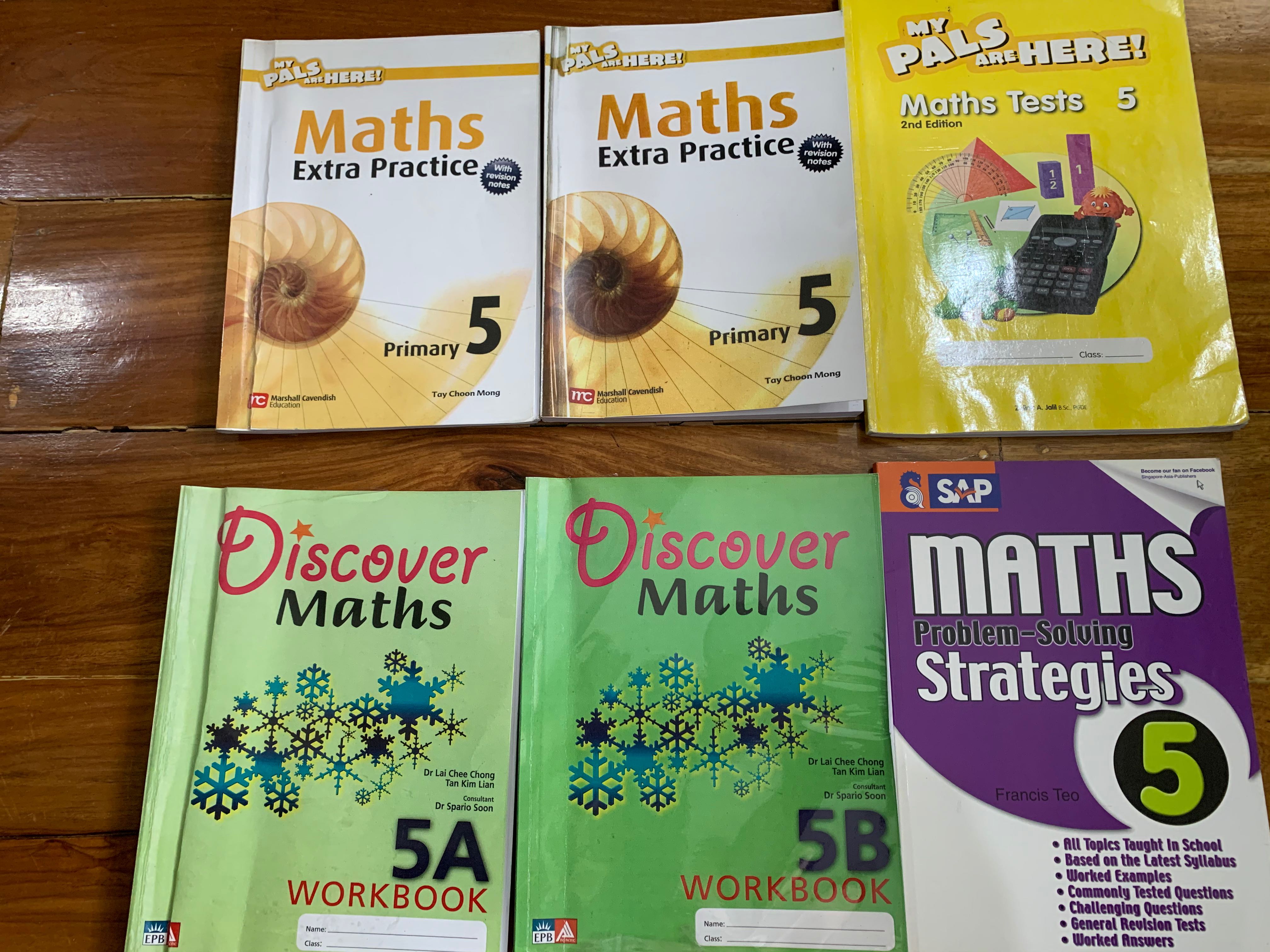 Singapore Math Grade 5, Hobbies & Toys, Books & Magazines, Textbooks