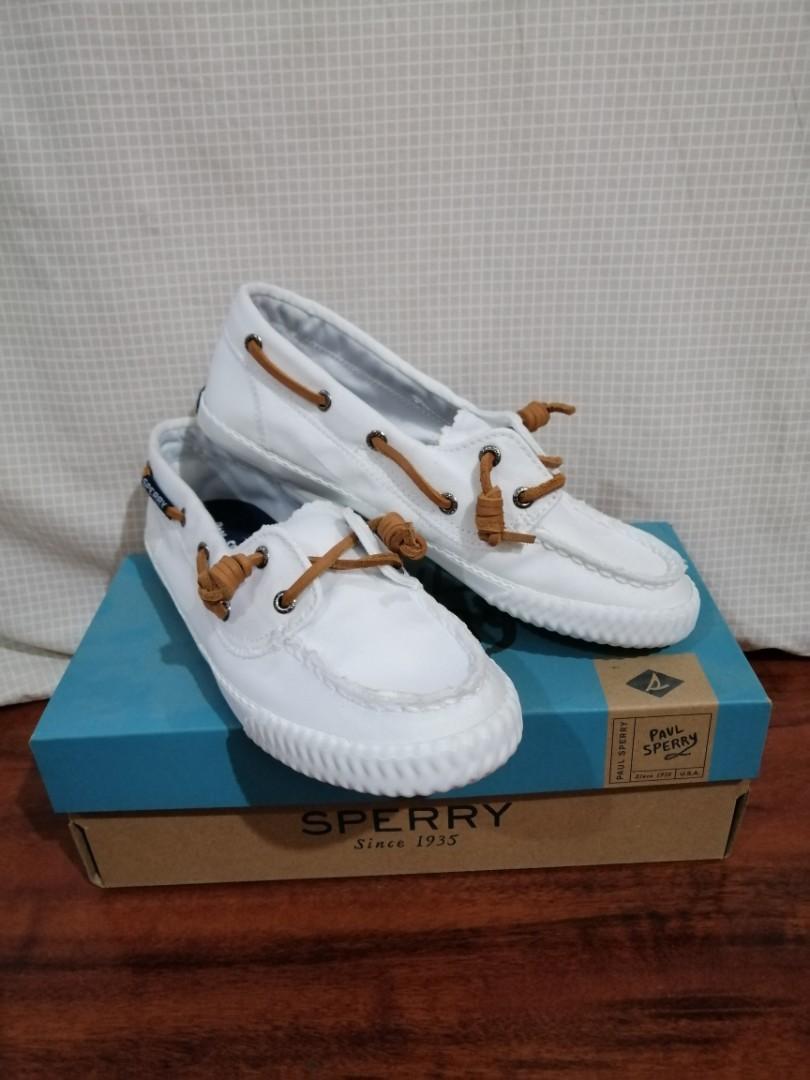 Sperry sayel shop away washed white