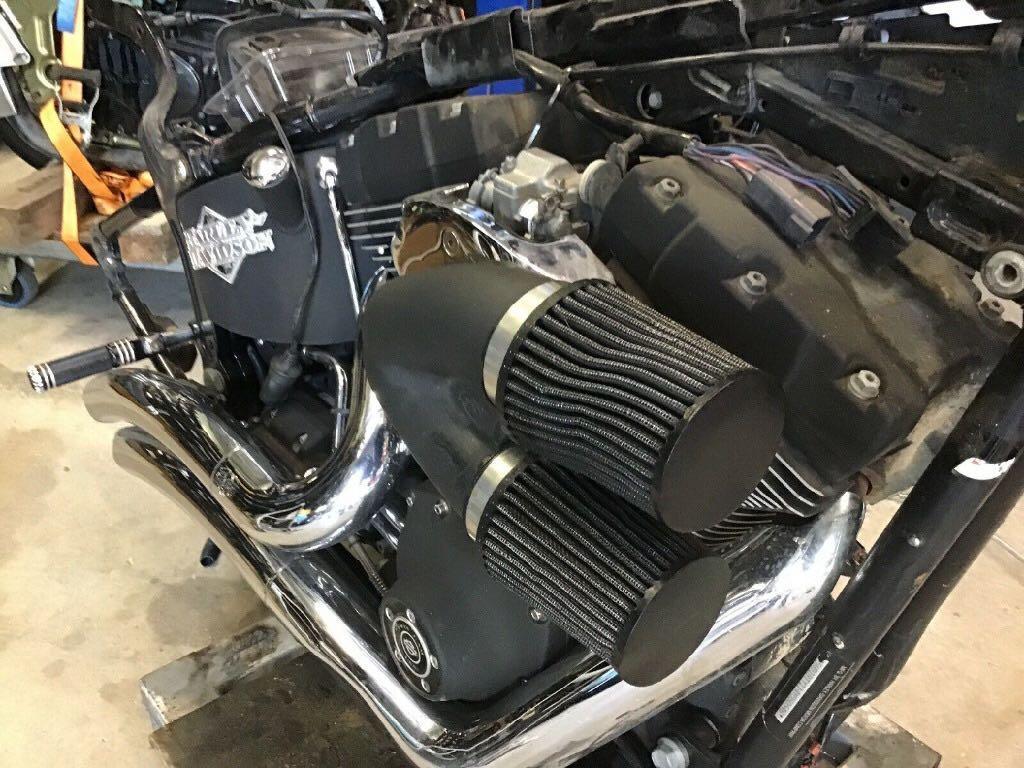 SS Air Cleaner Filter Harley Davidson Twin Cam TC Softail Dyna Dual,  Motorcycles, Motorcycle Accessories on Carousell