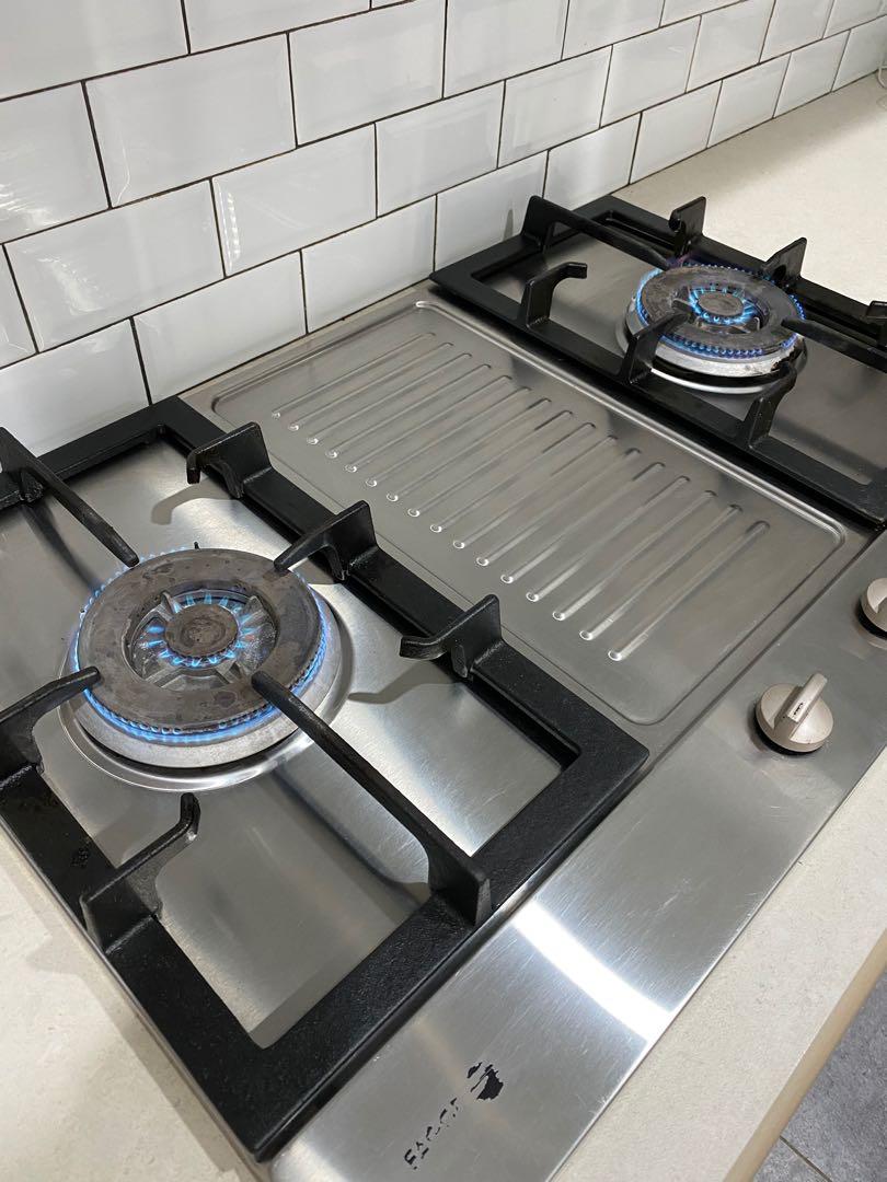 Stainless steel gas hob, TV & Home Appliances, Kitchen Appliances, Hobs