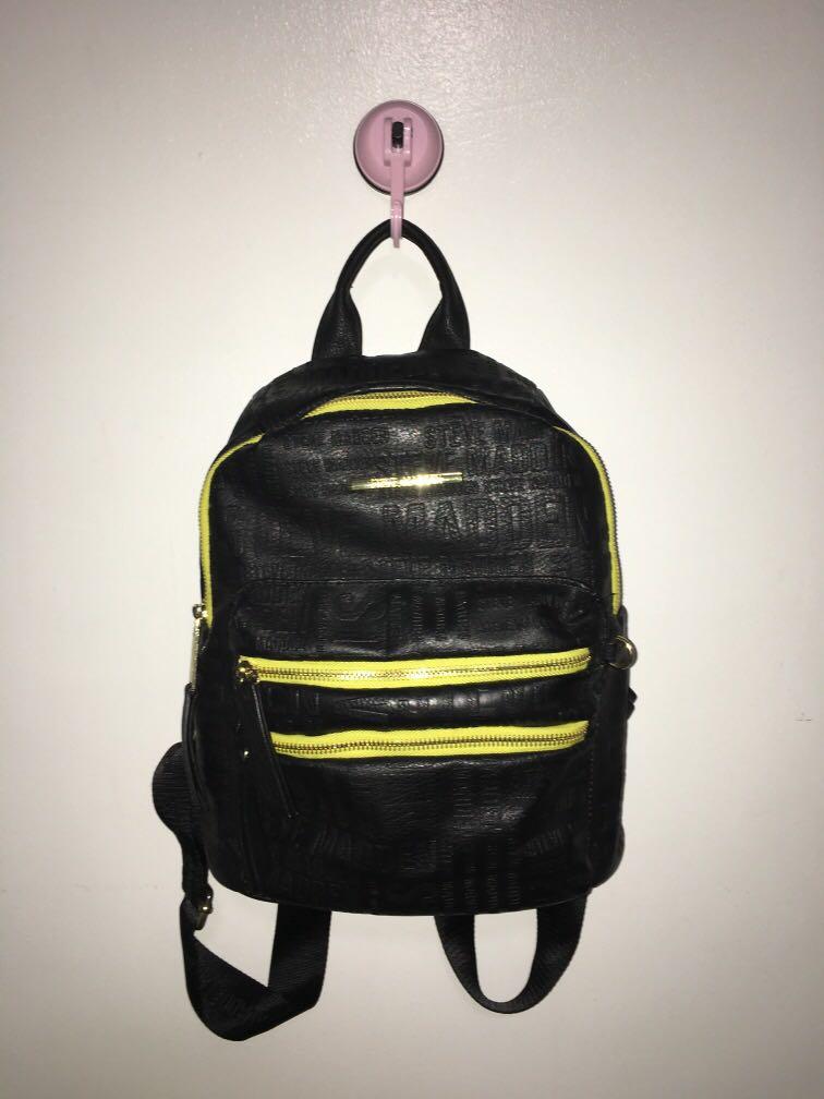 steve madden neon backpack