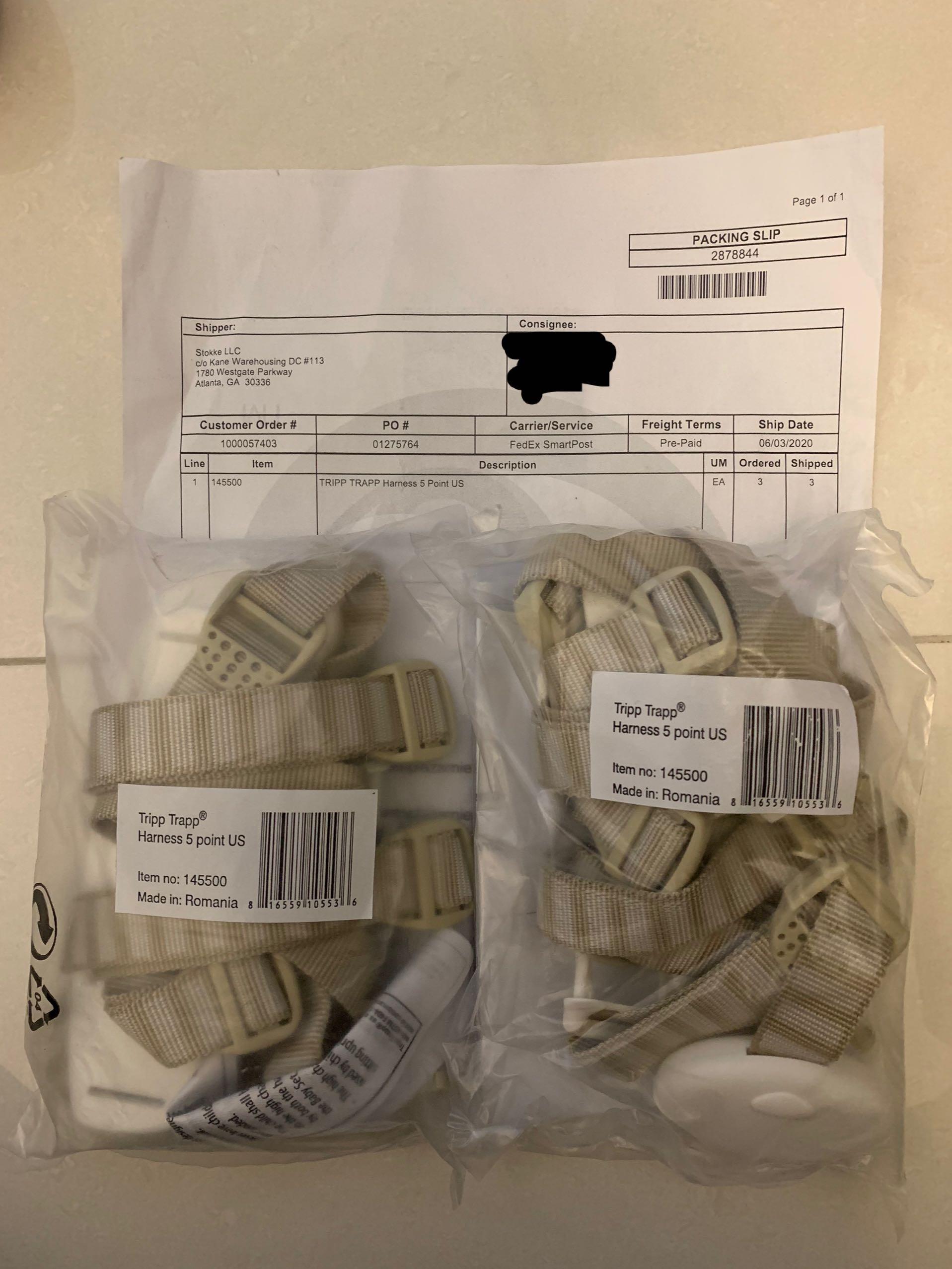 stokke tripp trapp 5 point harness