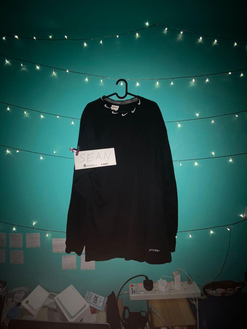 stussy nike knit top