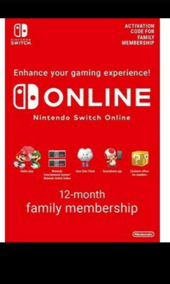switch online membership price