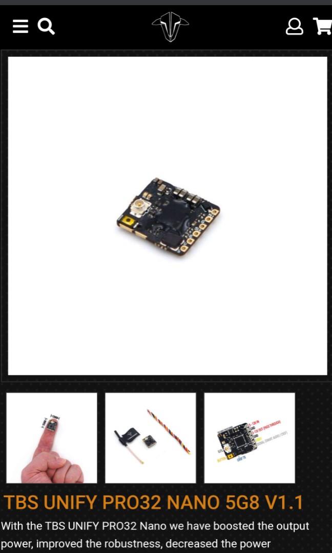 TBS Unify Pro32 Nano 5G8 V1.1