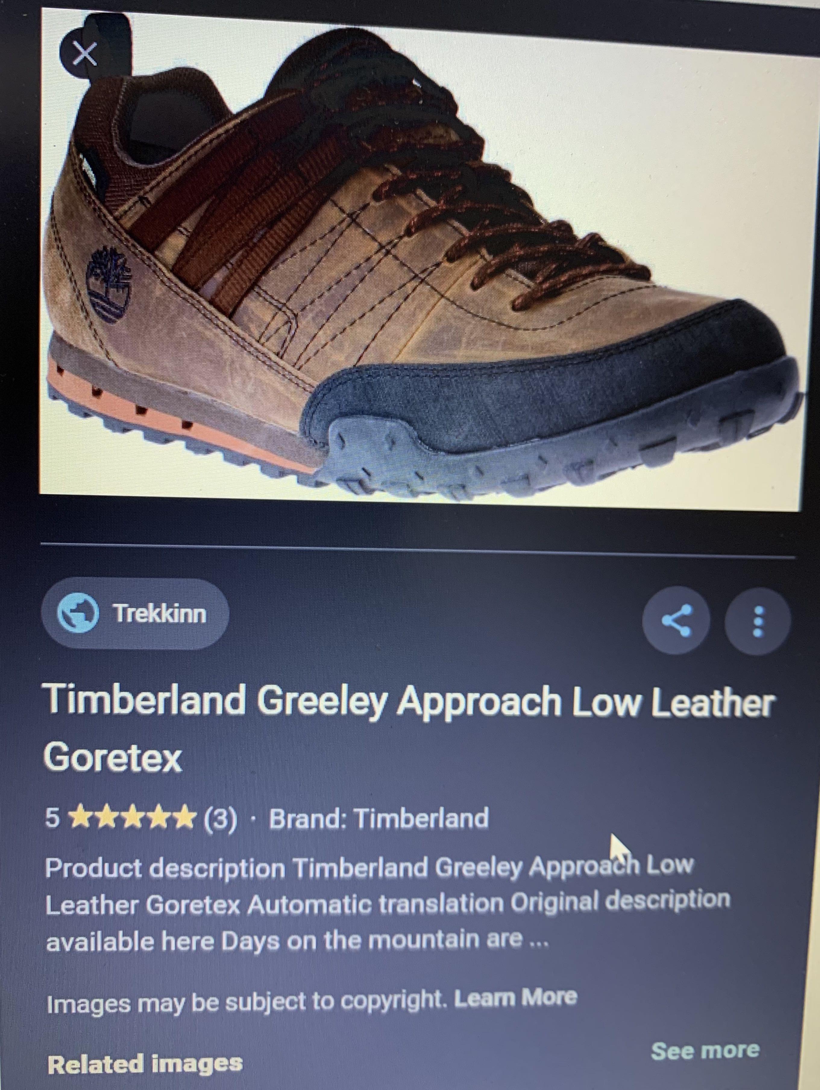 timberland greeley approach low leat