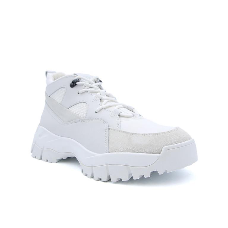 white sneakers thick sole