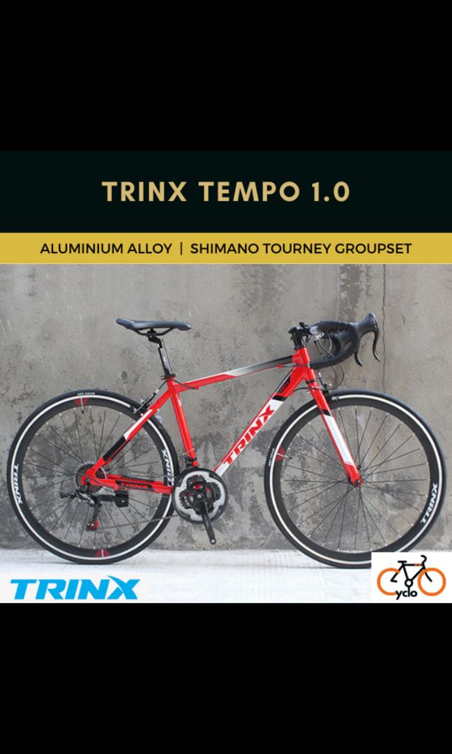Trinx Tempo 1.0 Sports Equipment Bicycles Parts Bicycles on