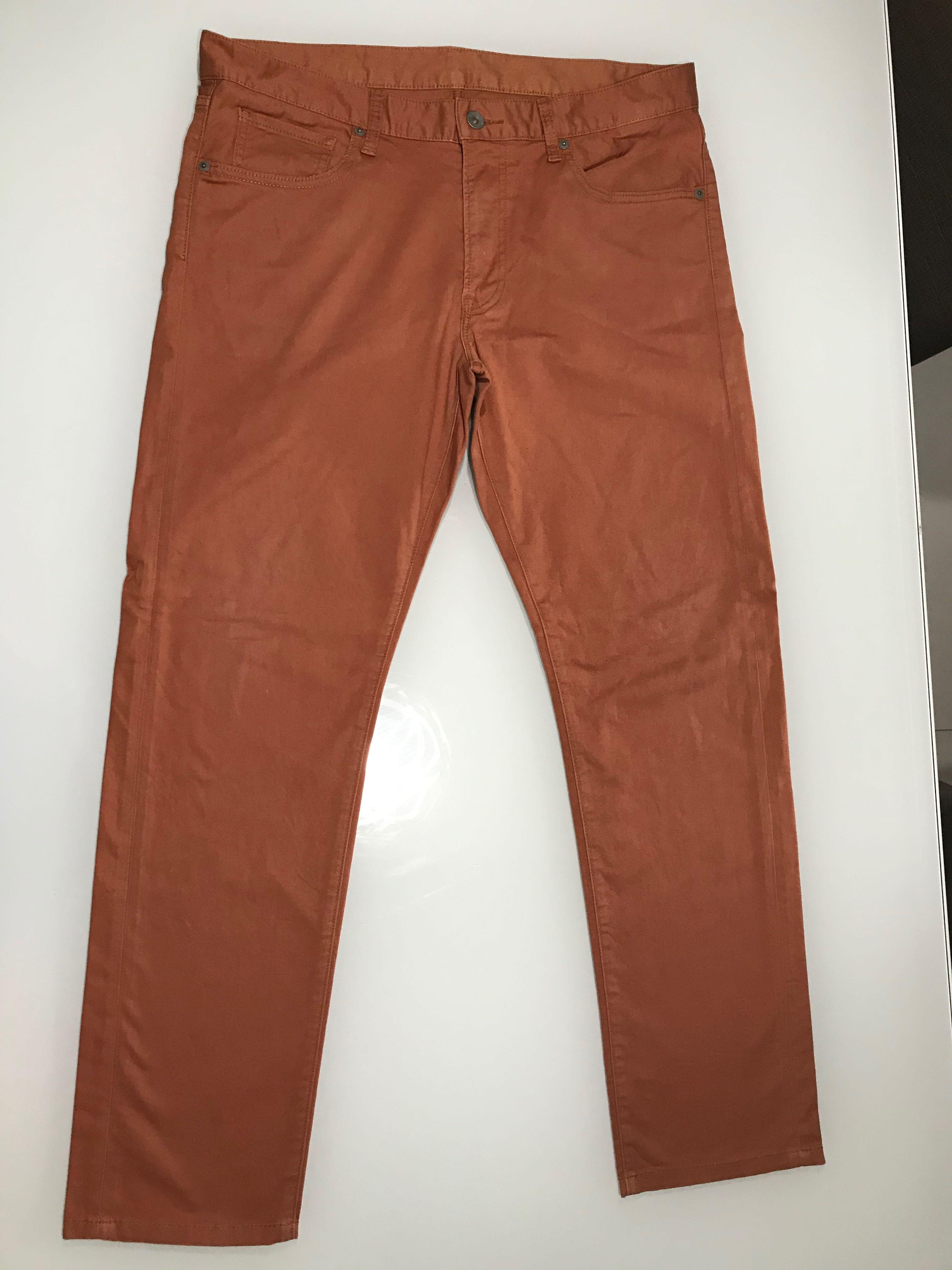 Uniqlo orange pants clearance