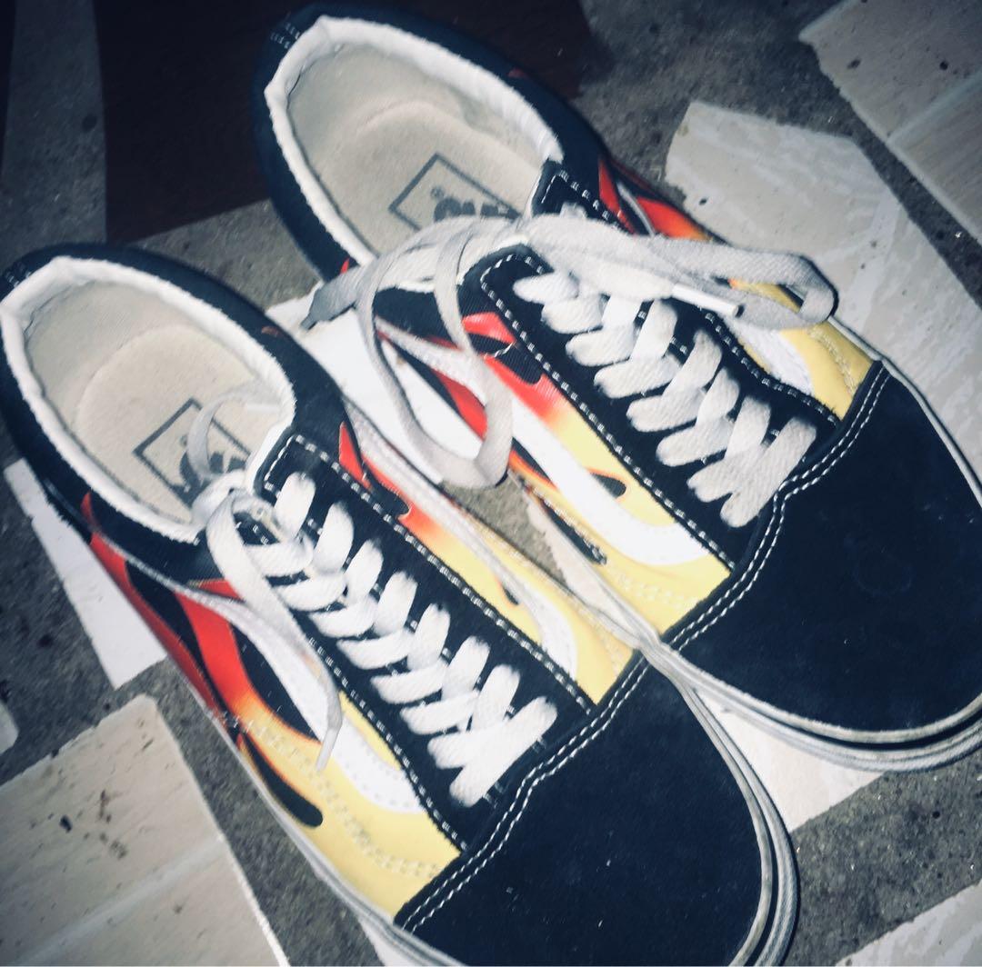 Vans flame design Clearance