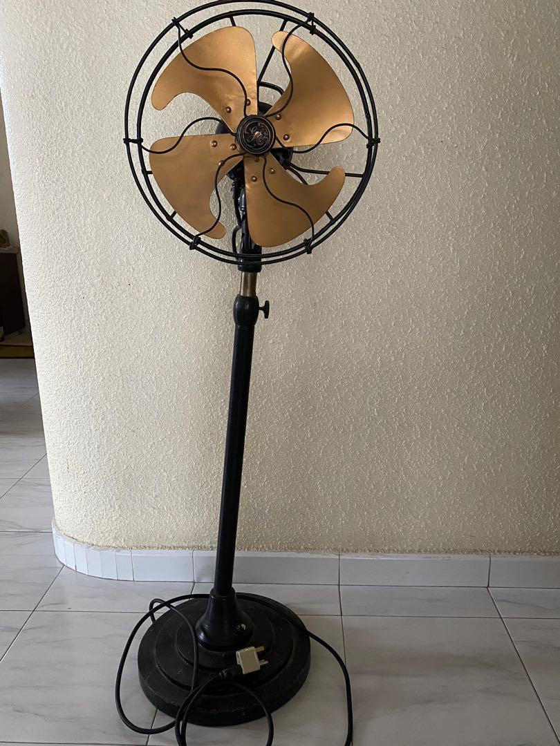 Vintage Ge Pedestal Fan