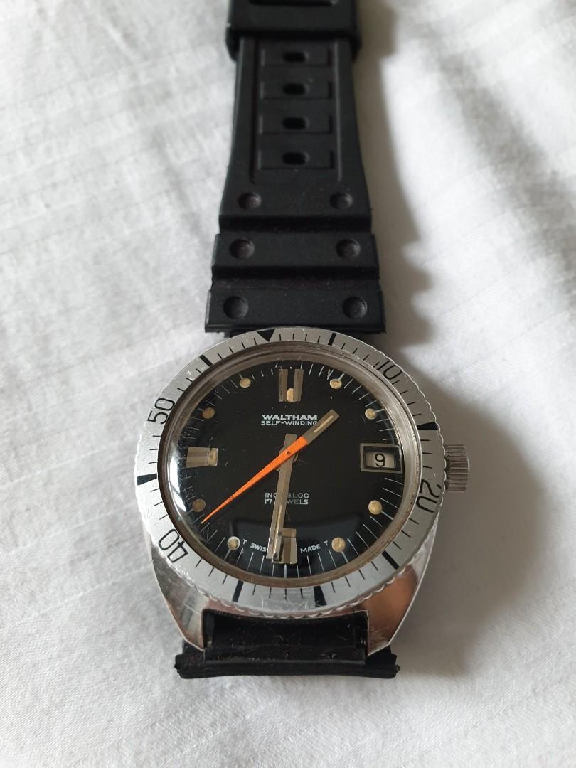 Waltham Divers Watch, Luxury, Watches on Carousell