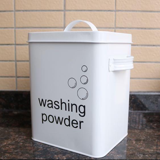 Washing Powder Container / Laundry Container, Furniture & Home Living