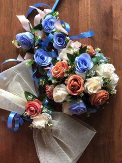 Full set Wedding Car Decoration flower bouquet