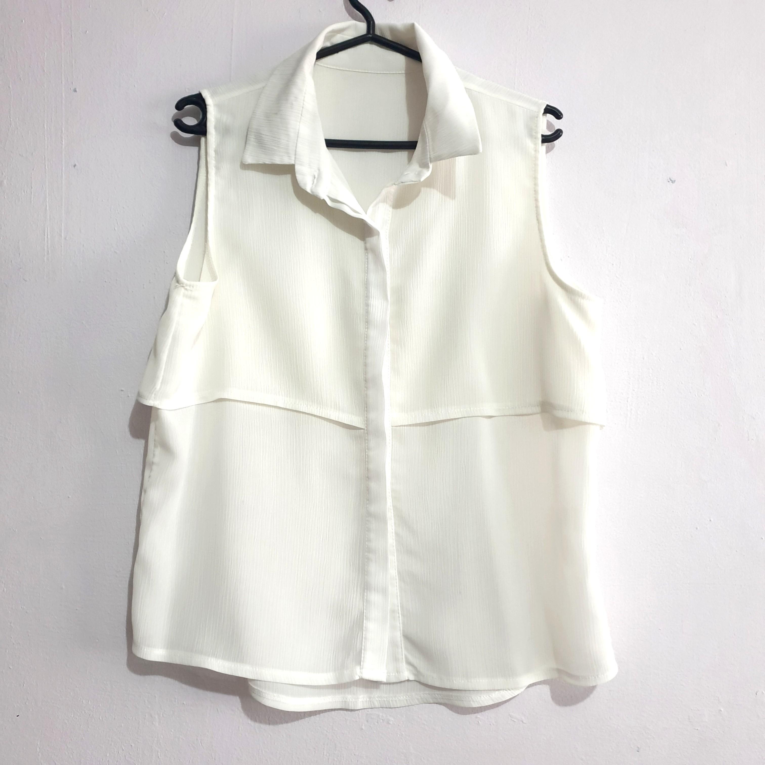 formal sleeveless tops