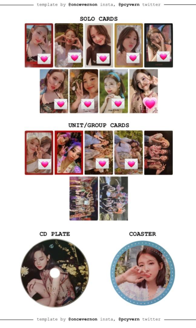 Wtt Wtb Twice More More Photocard Coaster Entertainment K Wave On Carousell Wtt Wtb Twice More More Photocard Coaster Entertainment K Wave On Carousell