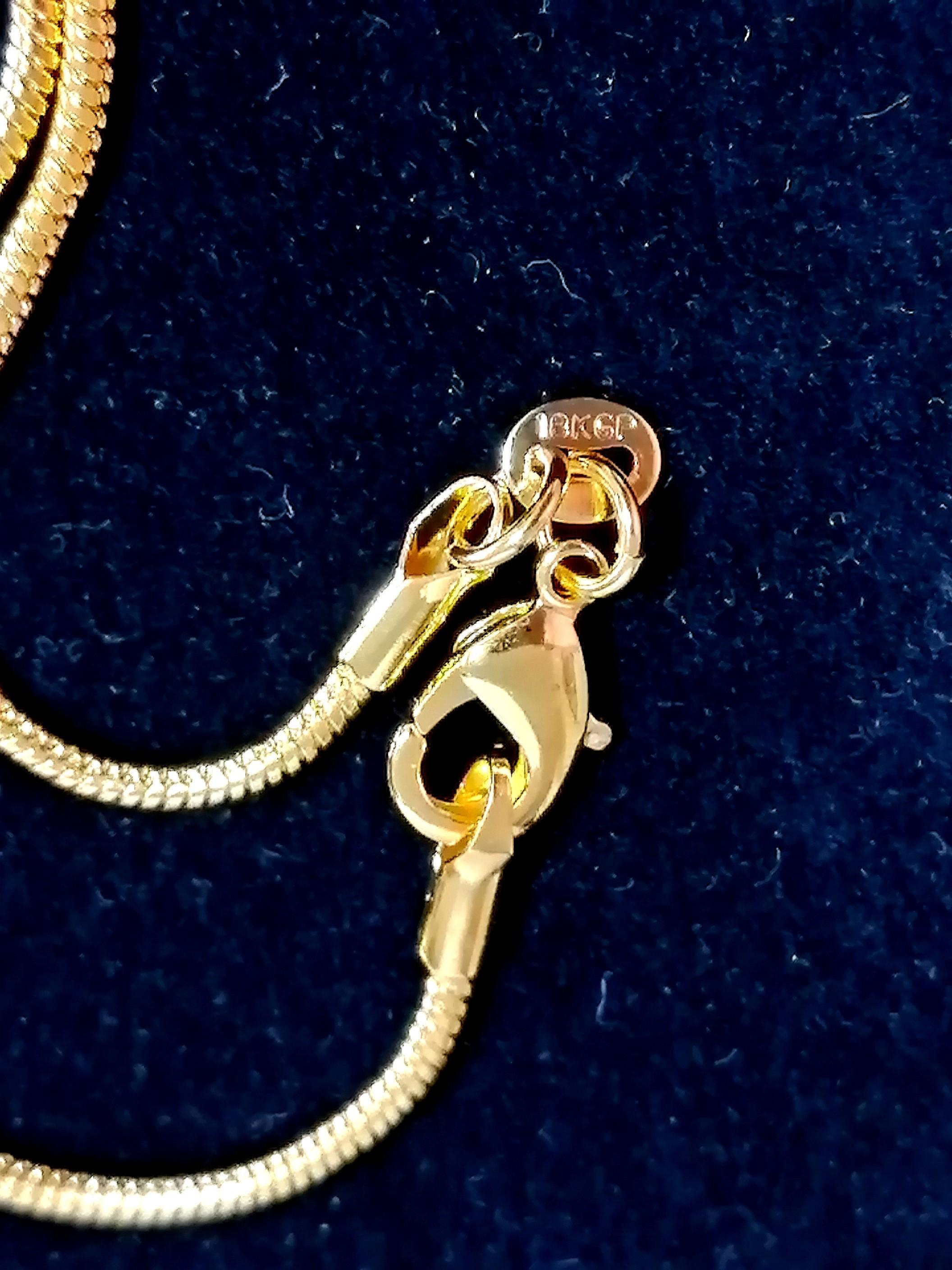 18K Gold plated snake chain Men s Fashion Watches Accessories
