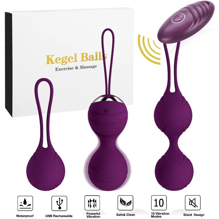 3 In 1 Kegel Balls Kit – Massager Ben Wa Balls For Women & Silicone  Wireless Remote Control Massager Rechargeable & Pelvic Floor Exercises,  Assistive Devices, Health Monitors & Gadgets on Carousell