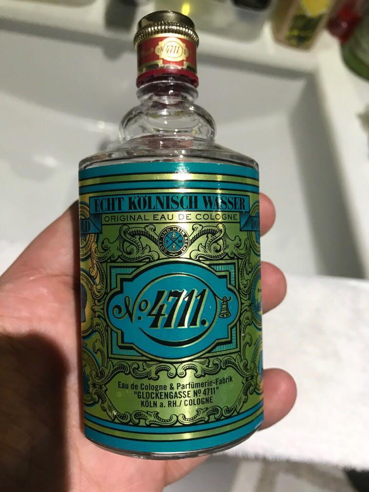 4711 Cologne (Category: Fragrance & Deodorants) located in Quezon City. Submitted by jvh13 (Listing ID 1015933478, Image 1). Description: Rarely used Guaranteed Authentic 100ml bottle about 80ml still inside Eau de Cologne .