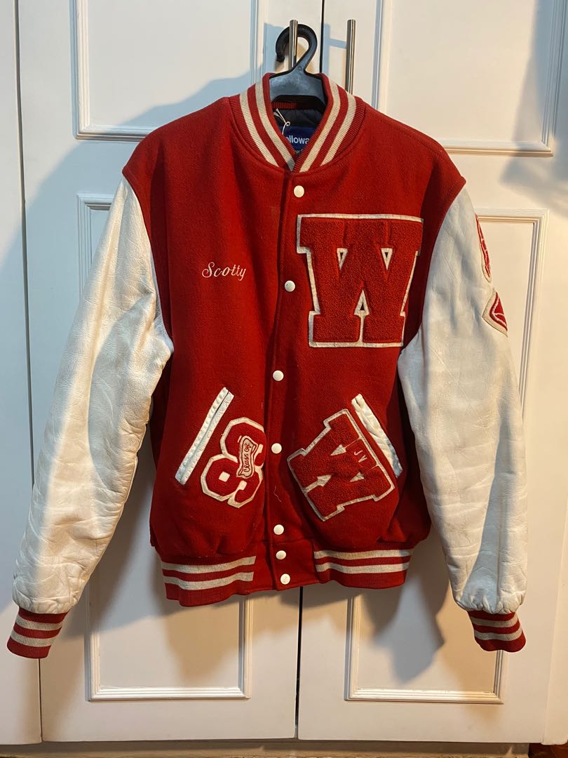 90s top letterman jacket