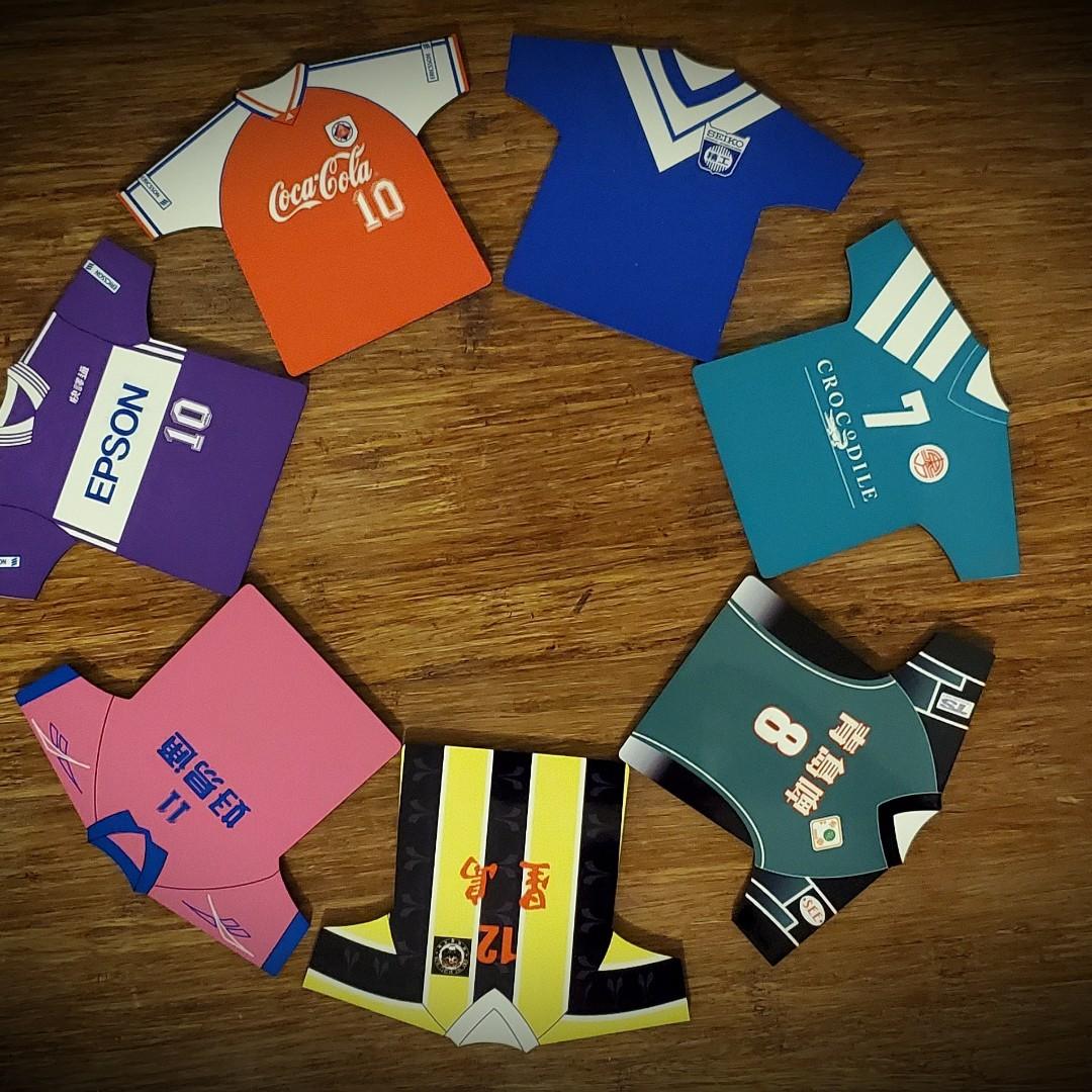 經典港甲系列 球衣型杯墊 南華精工東方快譯通好易通星島愉園 運動產品 其他運動產品 Carousell