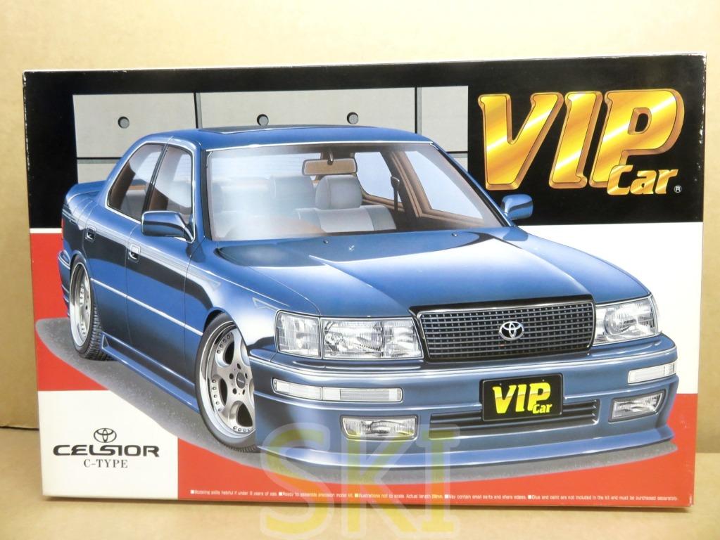 汽車模型 中古品 Aoshima 1 24 Toyota Celsior C Type Vip Car Model Kit 玩具 遊戲類 玩具 Carousell