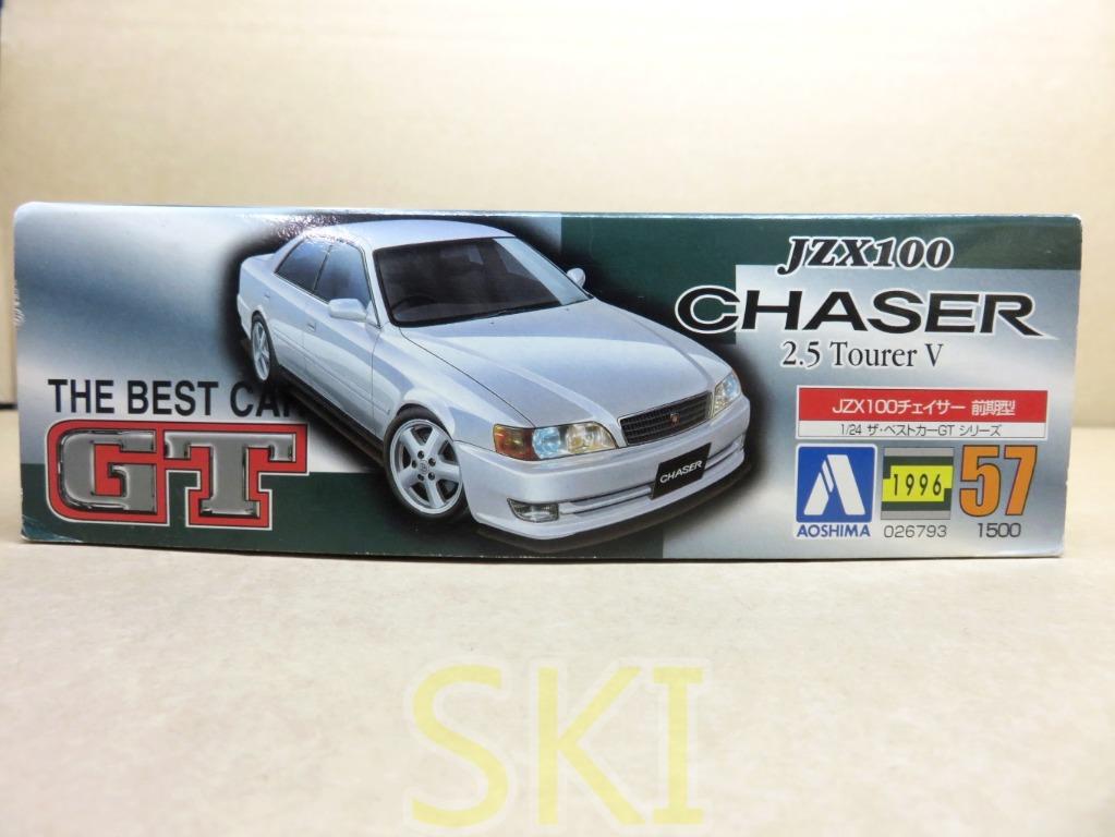 汽車模型 中古品 Aoshima 1 24 Toyota Chaser Jzx100 Model Kit 興趣及遊戲 玩具 遊戲類 Carousell
