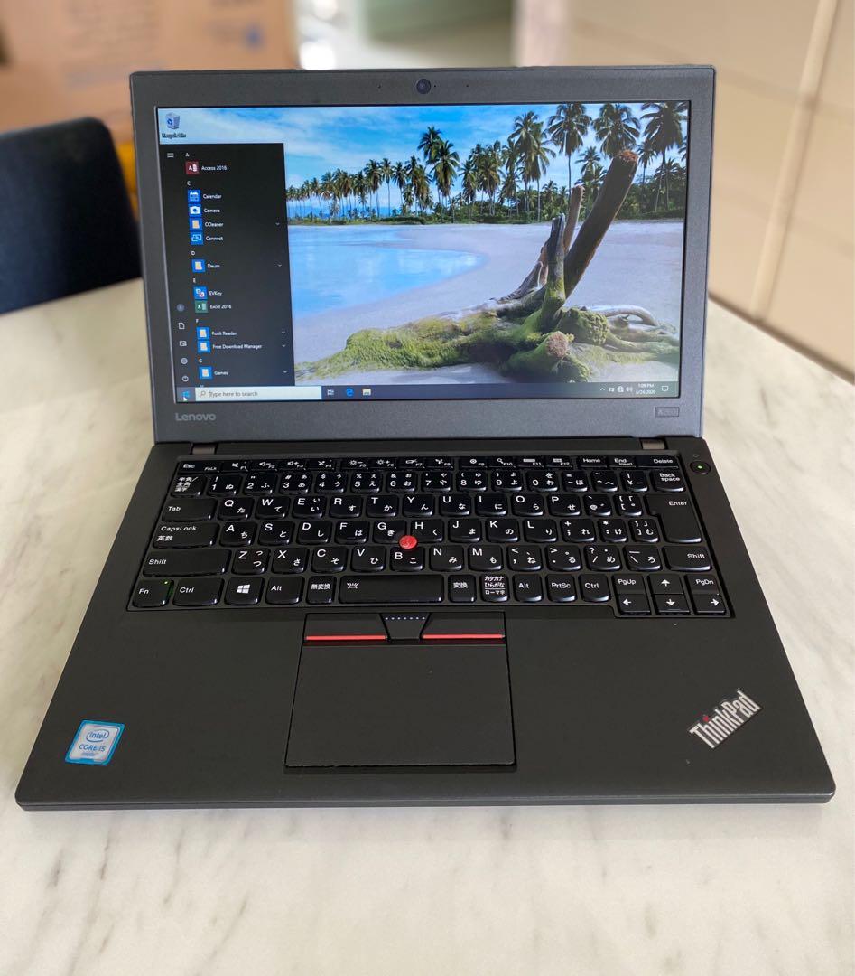 Lenovo Thinkpad X260 I5 6300 8gb Ram 256gb Ssd Windows 10 Ms Office Electronics Computers Laptops On Carousell