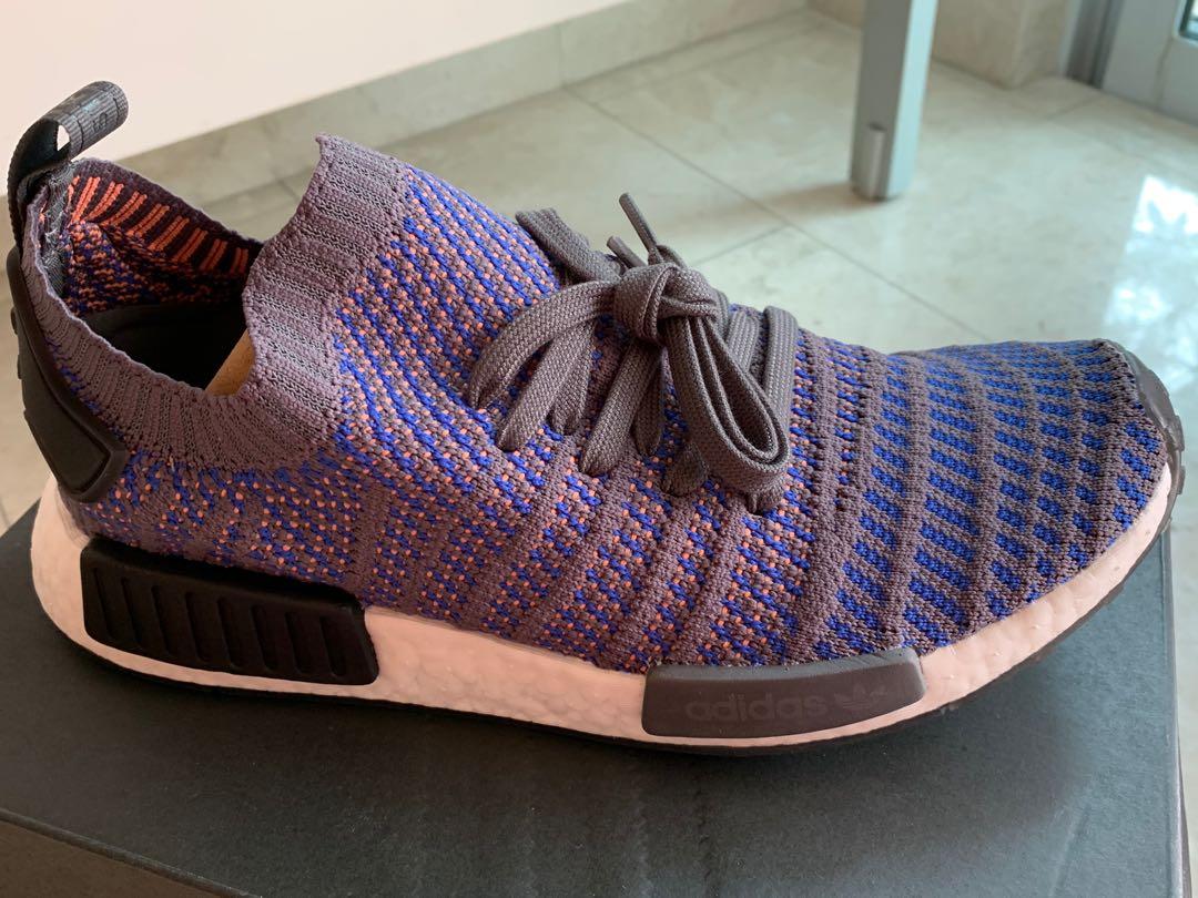 Nmd r1 primeknit purple on sale