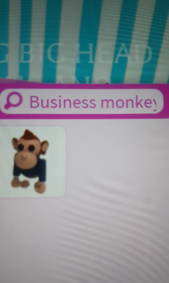 Adopt Me Business Monkey, Video Gaming, Gaming Accessories, Game Gift