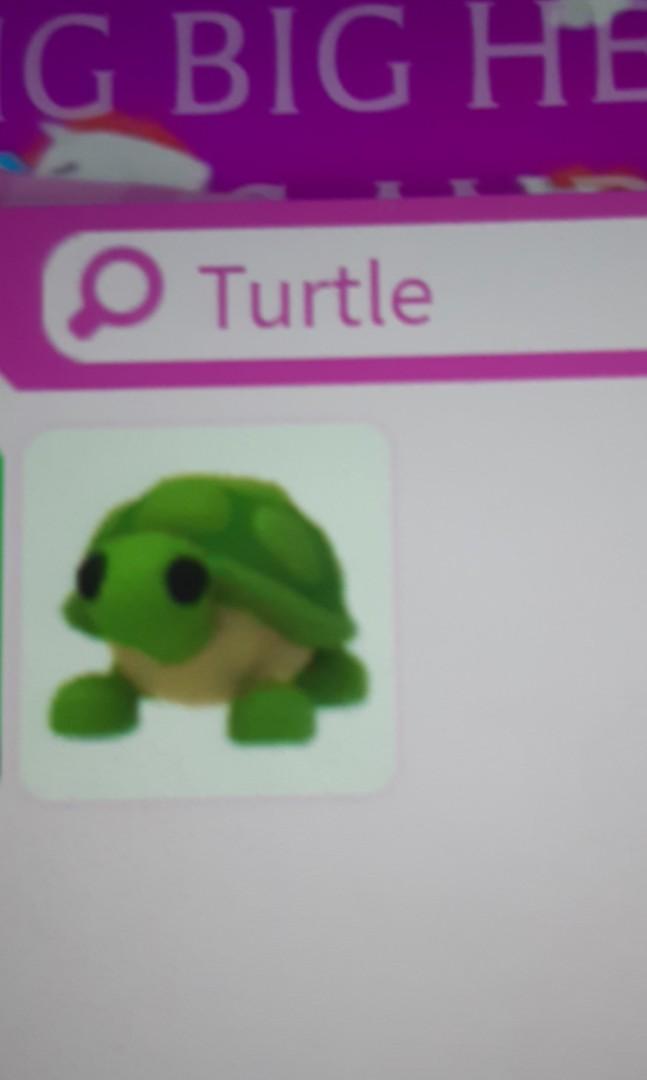 Adopt Me Turtle, Hobbies & Toys, Toys & Games on Carousell