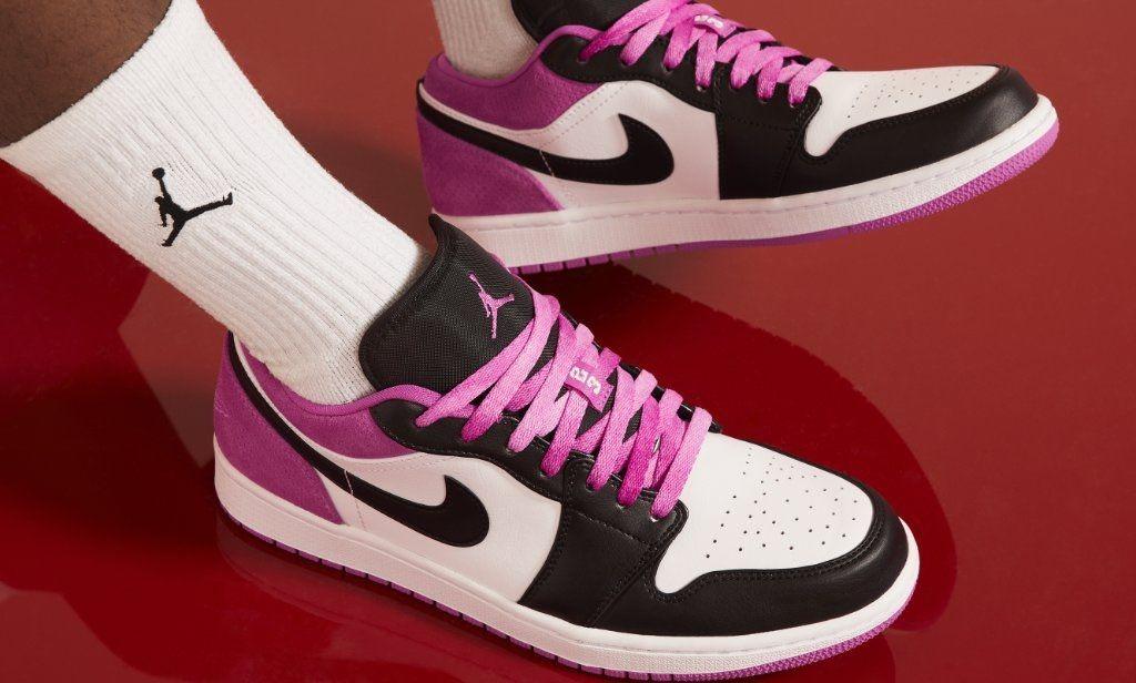 air jordan 1 low active fuchsia