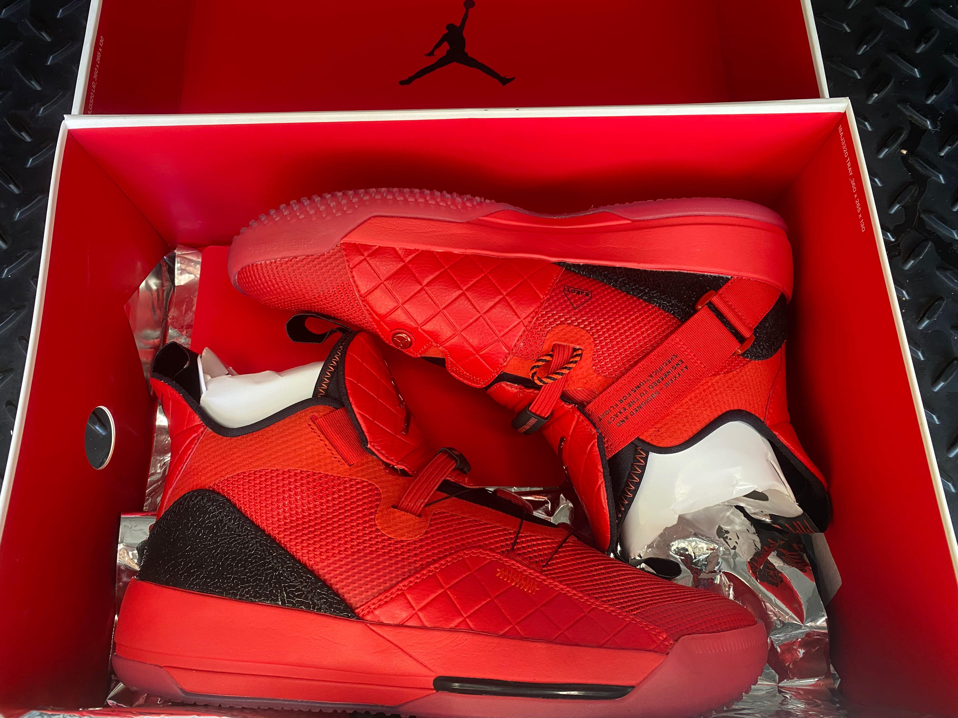 Jordan 33 sale red review