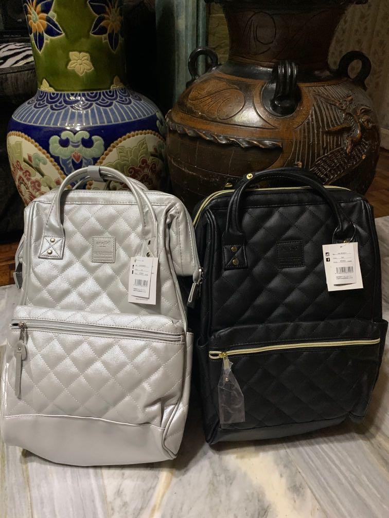 anello quilted leather backpack