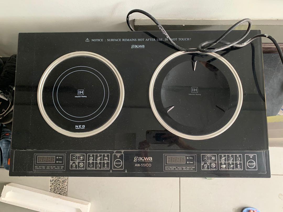 Aowa Induction Cooker with FREE cleanser! (Category: Cookers) located in Manila. Submitted by imbevy (Listing ID 1015850242, Image 2). Description: Rfs : Decluttering Mode of payment: Gcash, BPI, BDO Delivery fee : care of buyer .