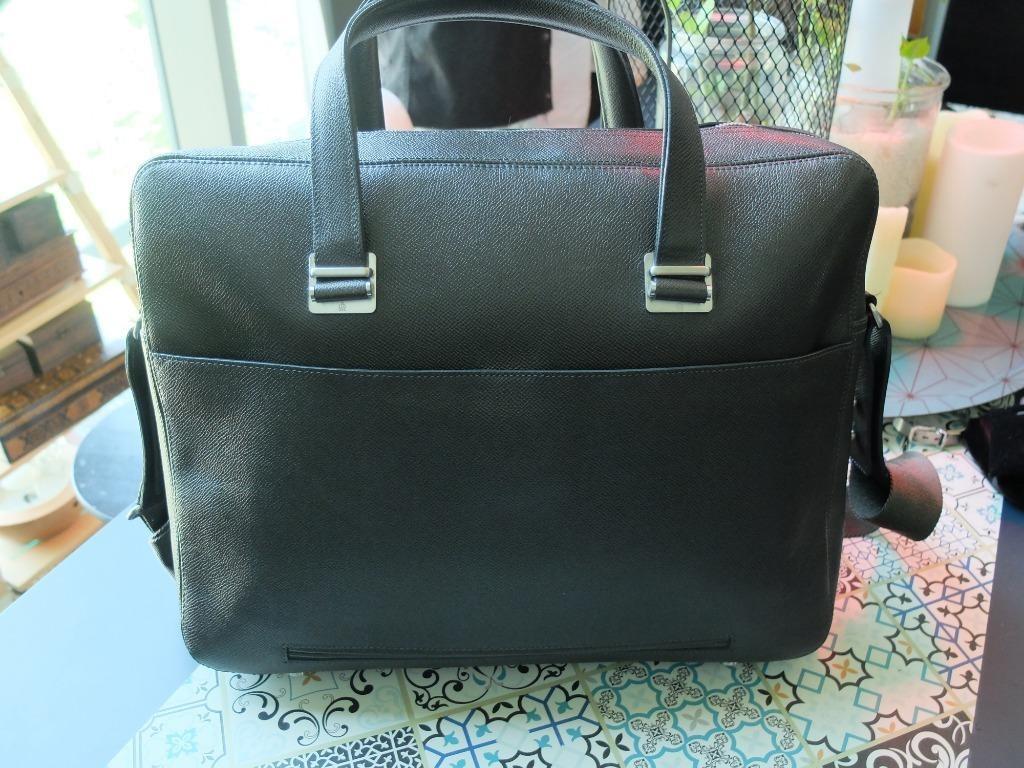 Dunhill leather briefcase deals