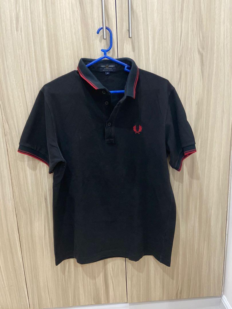 Authentic Fred Perry Poloshirt (Category: Tshirts & Polo Shirts ) located in Quezon City. Submitted by argomda (Listing ID 1015898809, Image 1). Description: 100% authentic or your money back Size M mens 8/10 condition— see pictures RFS: decluttering Dimensions— 24.5 inches (length) x 19 inches (width) Payment via gcash, bdo deposit or Cash-on-delivery via lalamove Meetup in fisher mall / shipping ONLY.