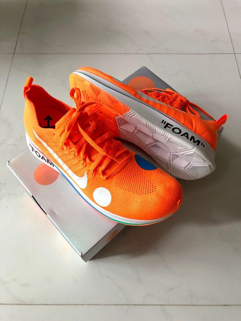 nike mercurial flyknit orange