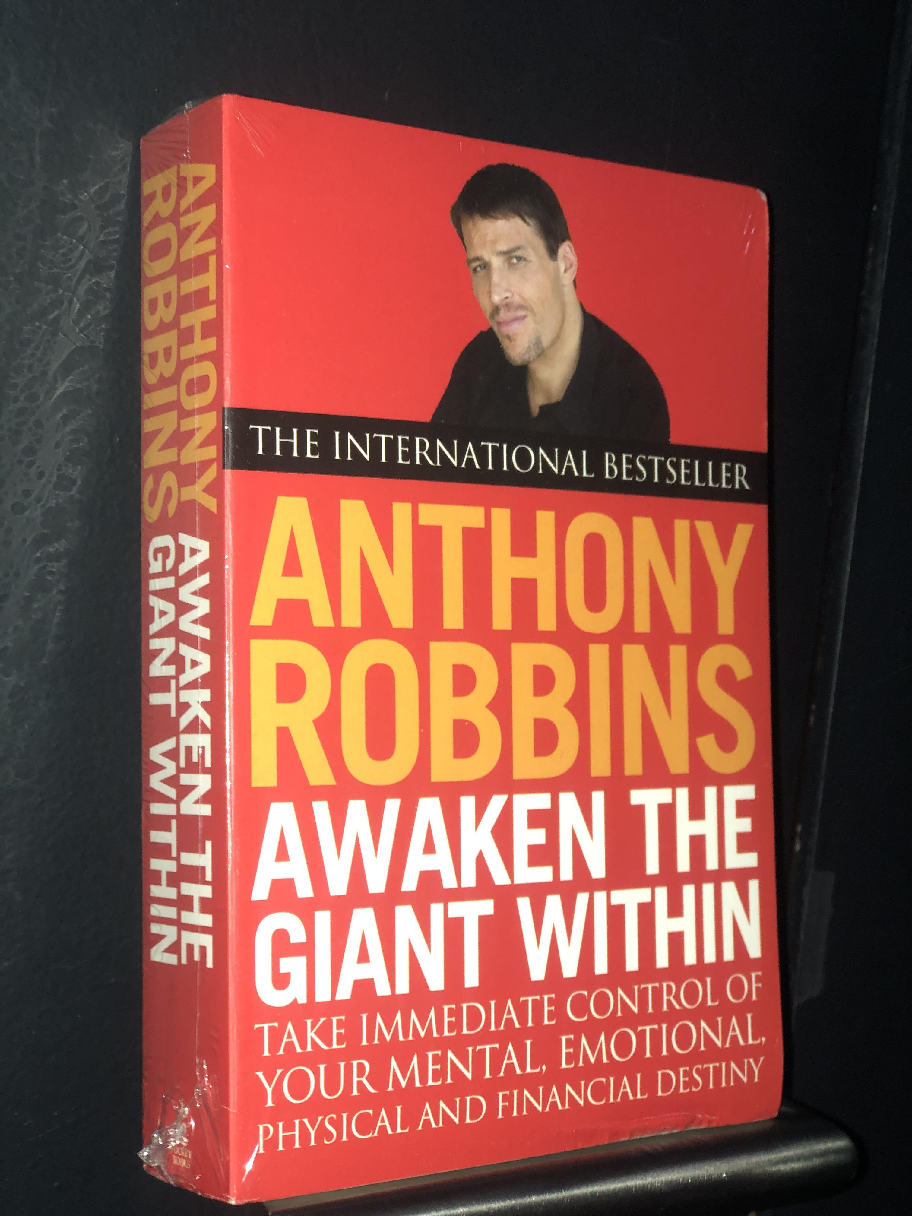 Awaken The Giant Within By Anthony Robbins Books Stationery