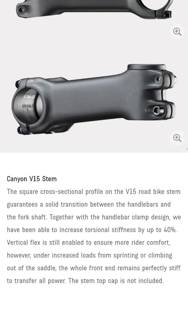 canyon v15 stem