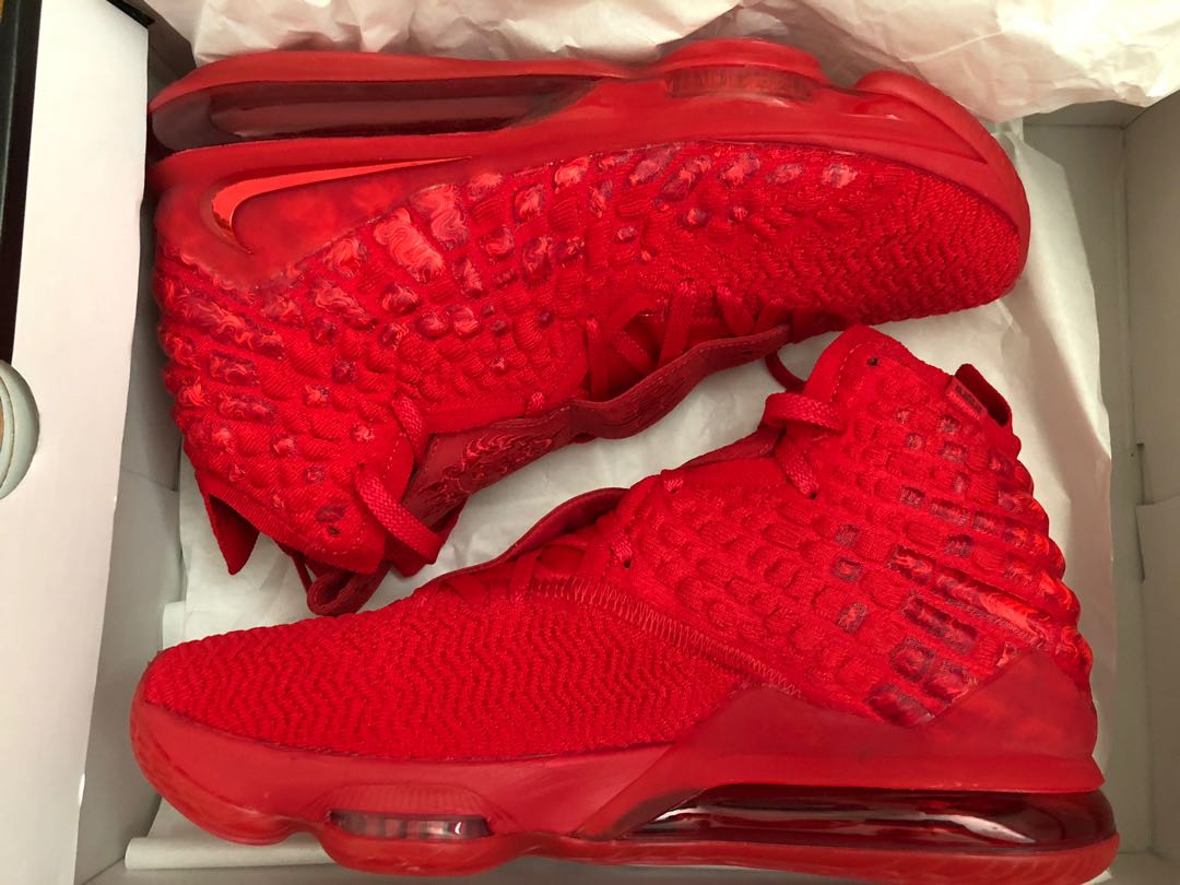 new lebron 17 red