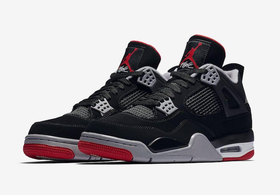 jordan 4 retro bred