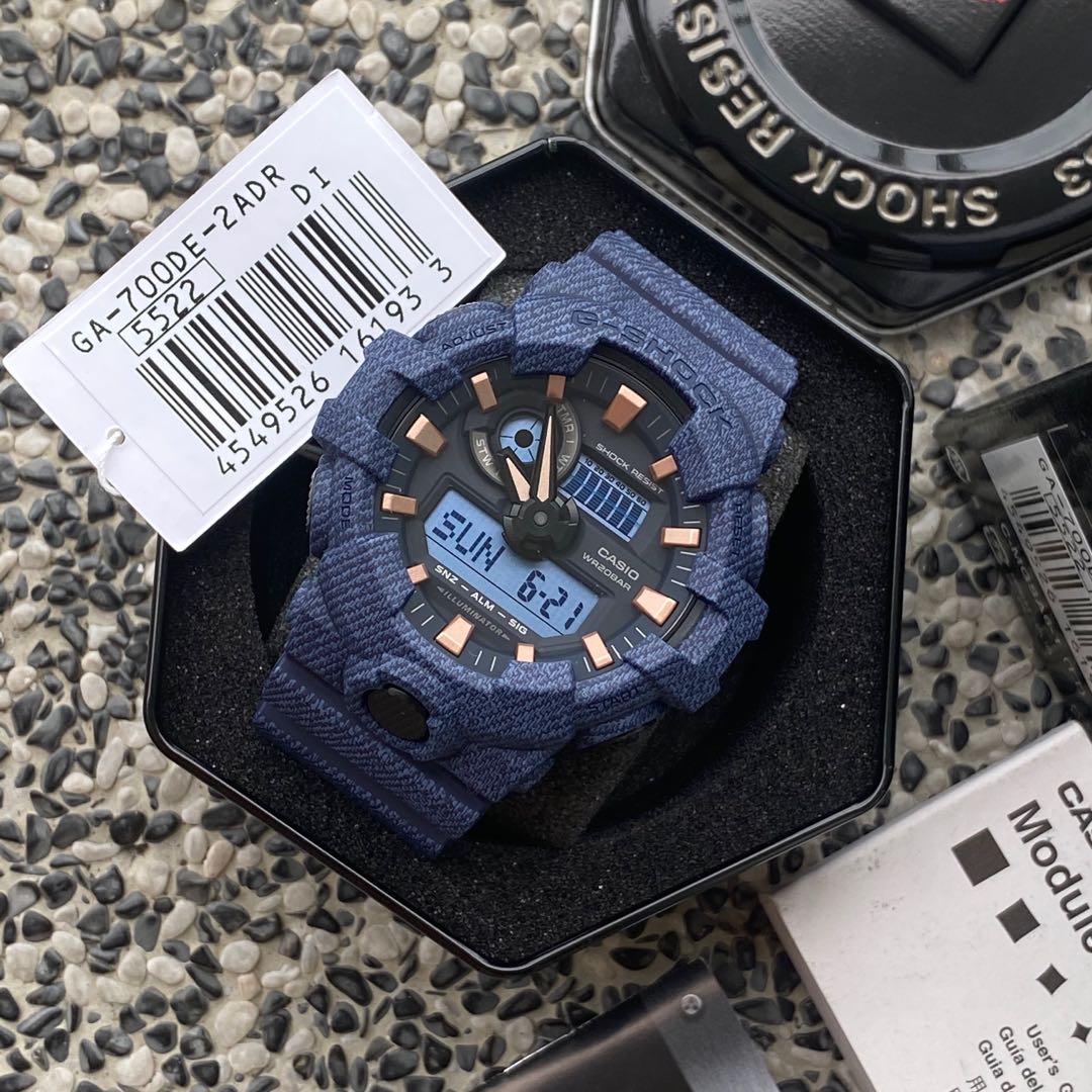 g shock ga 700 denim